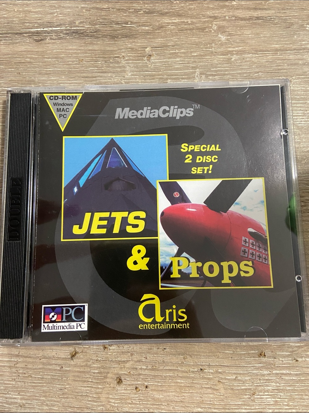 JETS & PROPS MACINTOSH PC 2 DISC SET PHOTOGRAPHIC IMAGES